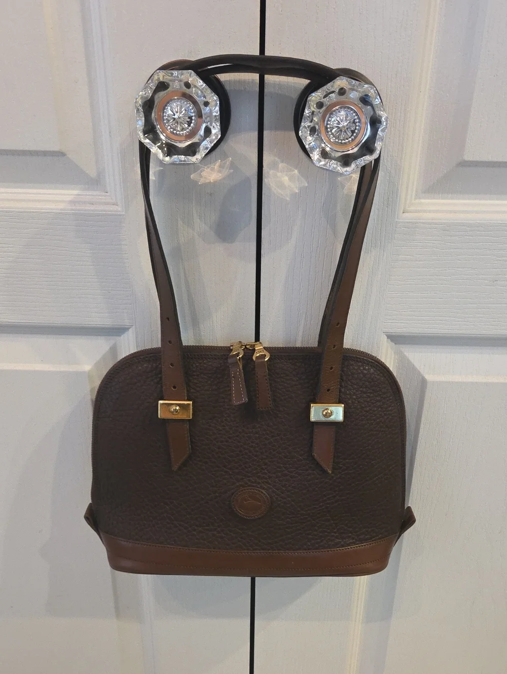 RARE 1991-1992 Vintage Dooney Bourke Transitional Doctor Satchel A9 946464